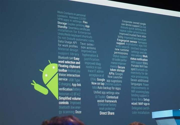 Android M’e ilk bakış