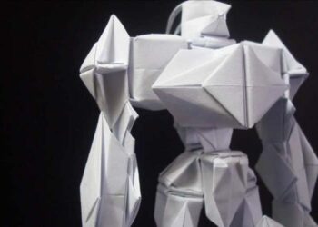 Origamiyle insan hücresi kadar robot yapılacak