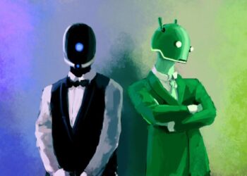 iPhone vs Android by Bleson@deviantart