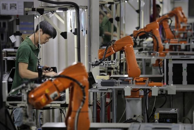 Çin’in hedefi sanayi robotlarında ilk 10'a girmek