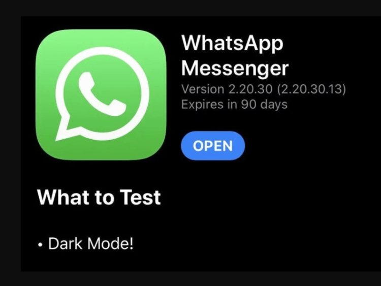 WhatsApp Karanlık Mod özelliği iPhone için de yolda