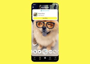 Snapchat Scan köpek cinsi ve bitki türlerini tespit edecek