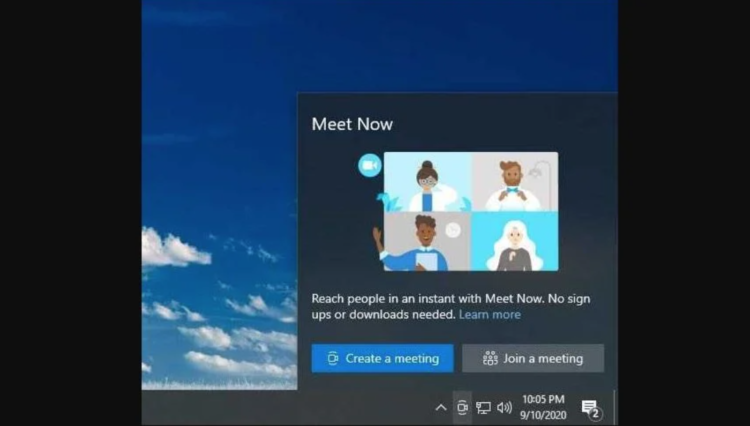 Windows 10 Meet Now özelliği, Zoom’a darbe vurabilir