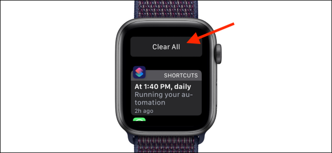 Apple Watch’ta tüm bildirimleri silme [Nasıl Yapılır]