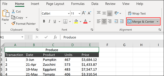 Excel’de başlık satırı nasıl oluşturulur?