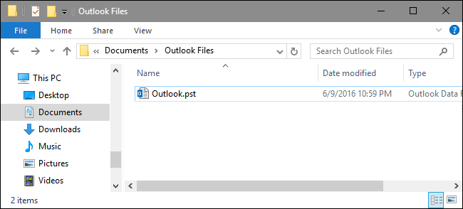 Outlook veri dosyası (PST) bulma ve taşıma [Nasıl Yapılır]
