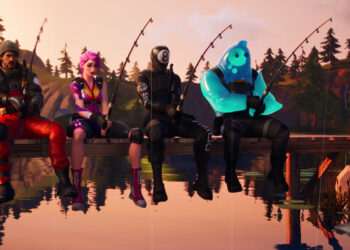 Fortnite Heart Lake'de balık