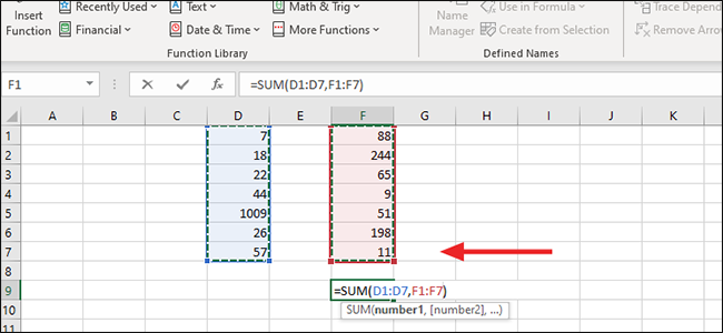 Excel’de hücreleri toplama [Nasıl Yapılır]