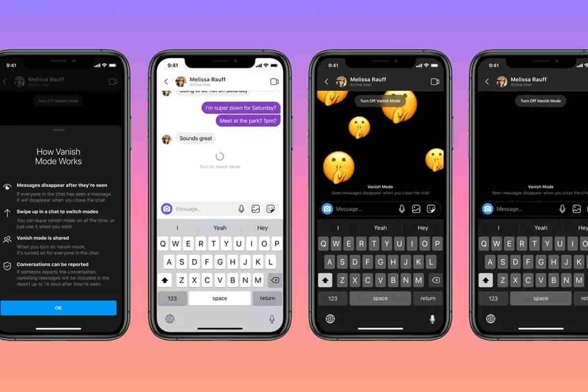 Messenger ve Instagram'a kaybolan mesajlar özelliği geliyor