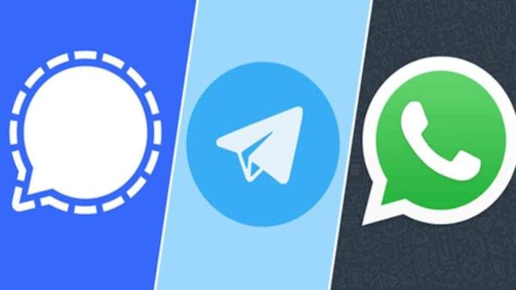 Telegram ve Signal 2021'in ilk kazananları oldu