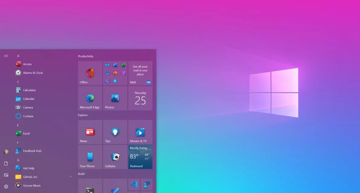 Windows 10 Başlat Menüsü'ne kısayol ekleme ve kaldırma