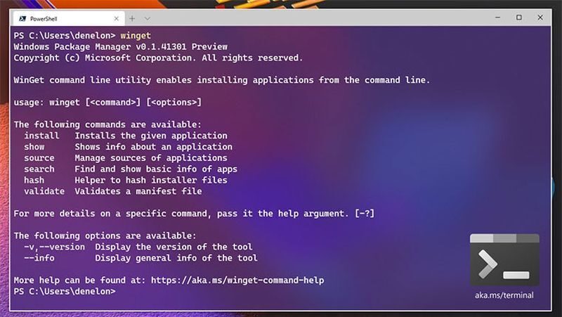 Microsoft, Windows Paket Yöneticisi'nin yeni bir sürümünü yayınladı