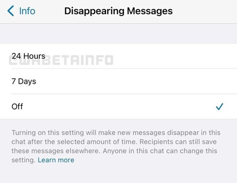 WhatsApp, kaybolan mesajları seçmenize izin verir: Ertesi gün veya sonraki hafta