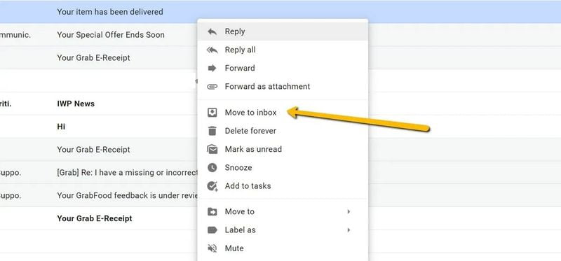 Geri dönüşüm kutusunu kullanarak Gmail'de silinen e-postaları kurtarma nasıl yapılır?