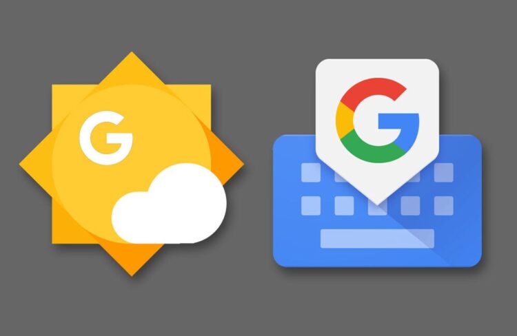 Google, Hava Durumu ve Gboard'u yeniden tasarladı