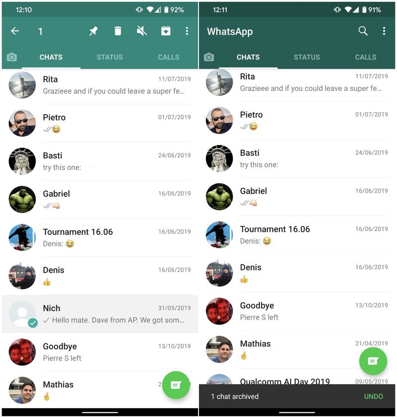 Android ve iOS'ta WhatsApp konuşmaları nasıl gizlenir?