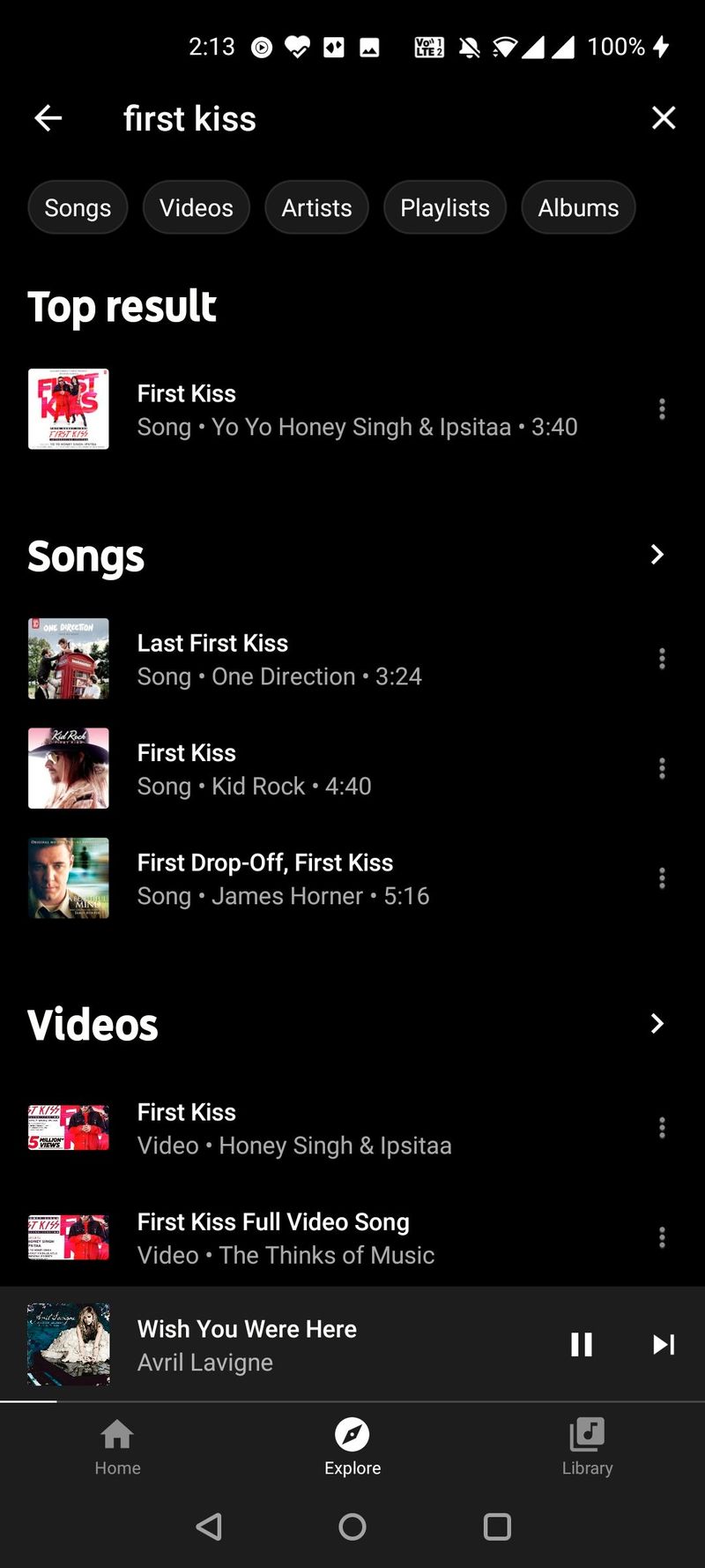 Android için YouTube Müzik gelişiyor ve artık doğrudan aramadan müzik çalmanıza izin veriyor