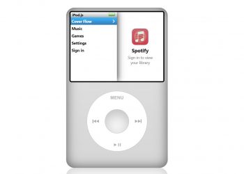 Spotify'ı eski iPod Classic arayüzü ile dinleme