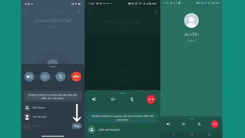 Whatsapp, görüntülü aramanın ortasında bağlanmaya izin verecek 1 Whatsapp, görüntülü aramanın ortasına girmeye izin verecek