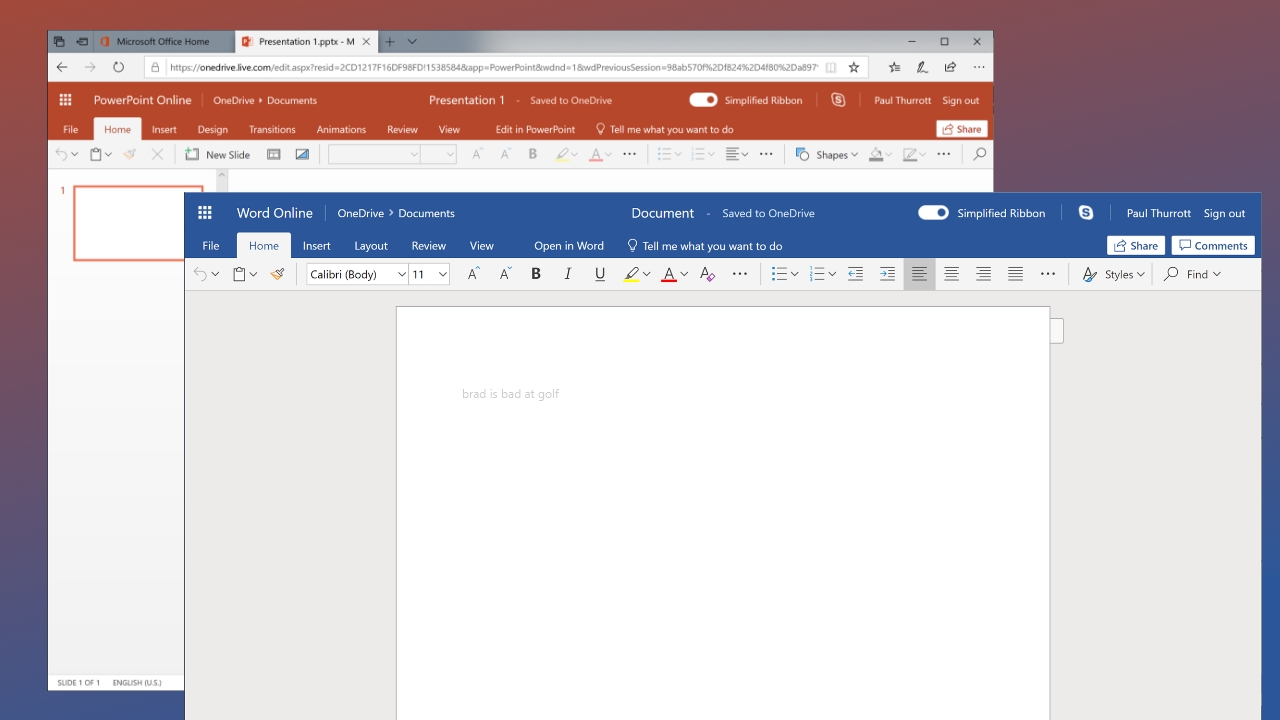 Windows'ta Microsoft Office UI etkinleştirme