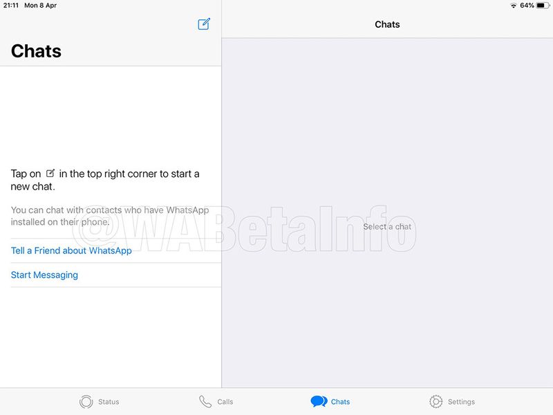 WhatsApp iPad sürümü geliyor: Arama yapma mümkün olacak