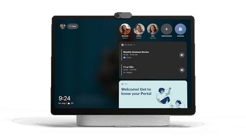 Facebook, akıllı ekranı Portal Go'yu tanıttı