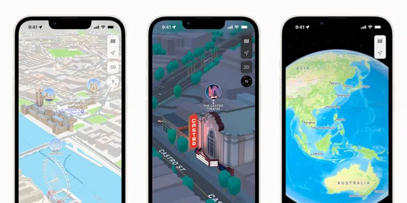 Apple Haritalar 3D kataloğu genişliyor