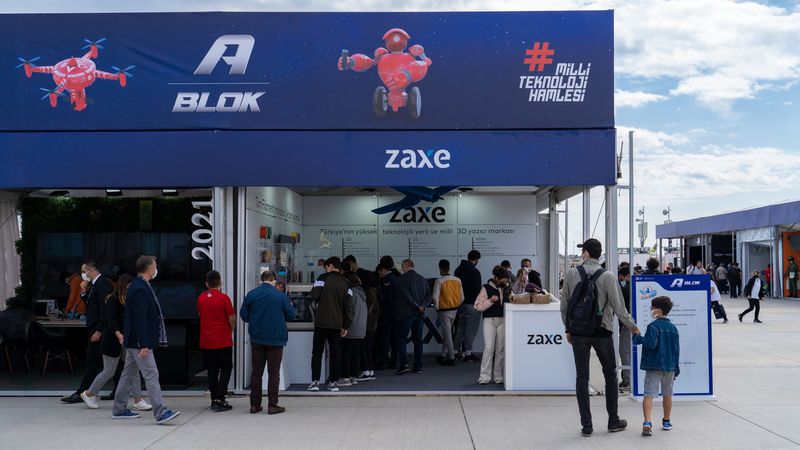 Zaxe 3D yazıcılarının global lansmanı Teknofest’te yapıldı