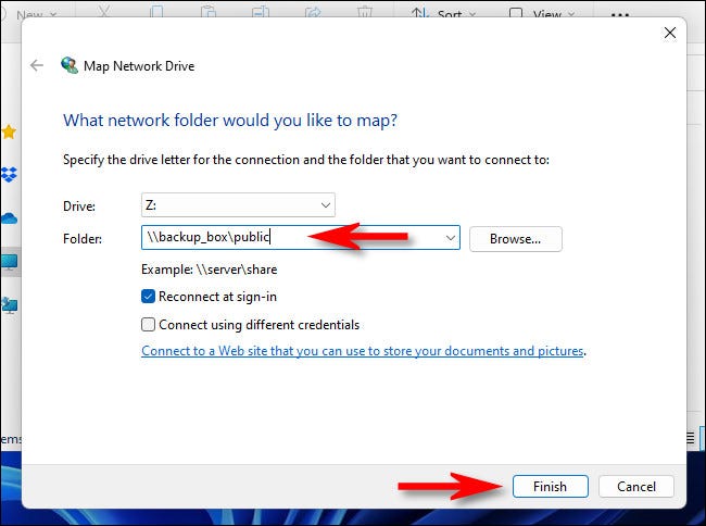 Windows 11 ağ sürücüsü eşleştirme