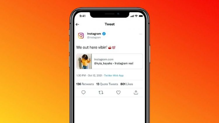 Instagram, Twitter ön izlemelerini geri getiriyor