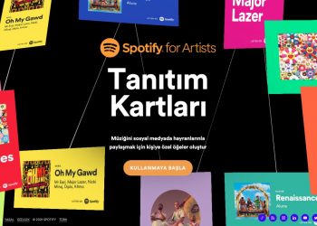 Spotify Tanıtım Kartları’nda artık Türkçe seçeneği de mevcut