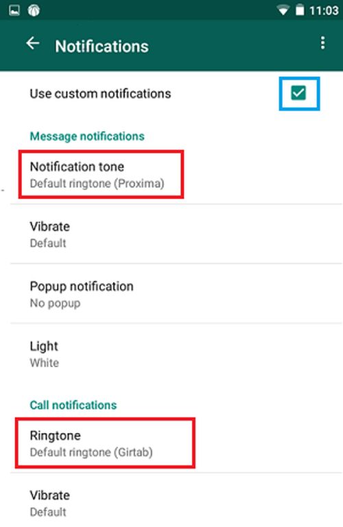 WhatsApp zil sesi değiştirme (iPhone & Android) 