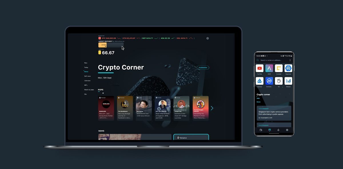 Opera'dan kripto dünyasına özel tarayıcı: Opera Crypto