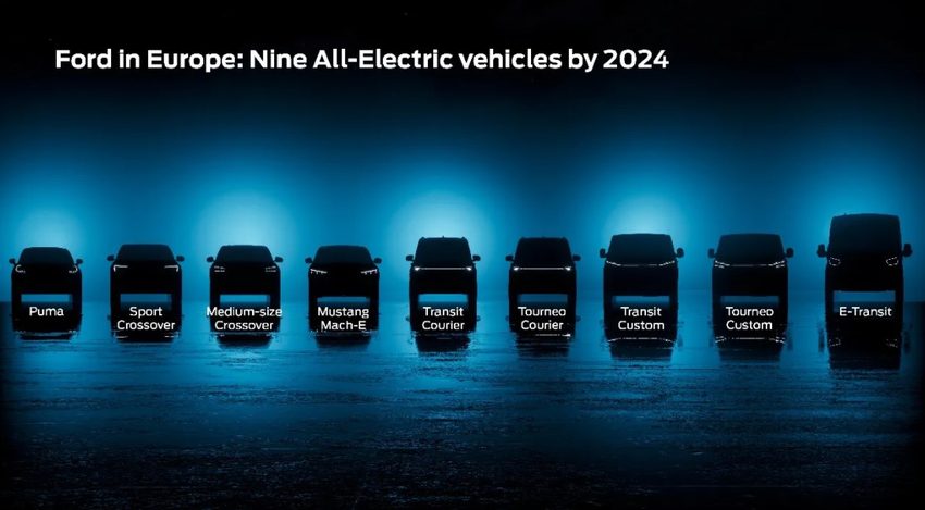 Avrupa'da Ford elektrikli araç yatırımı büyüyor