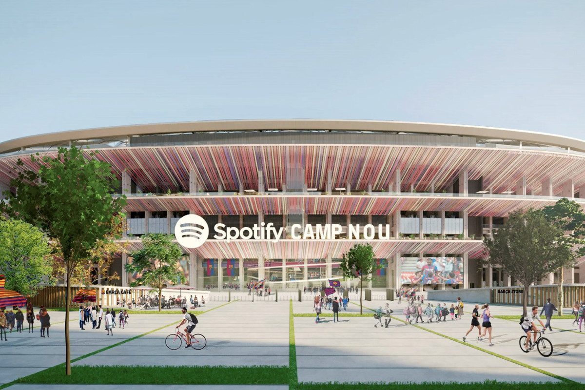 Spotify Barcelona ile anlaştı: Stadın yeni adı Spotify Camp Nou oldu