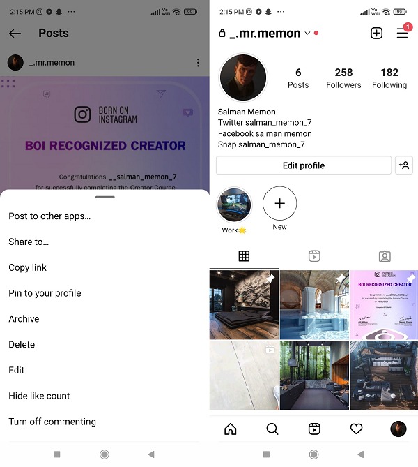 Instagram gönderi sabitleme özelliği nedir, nasıl kullanılır?