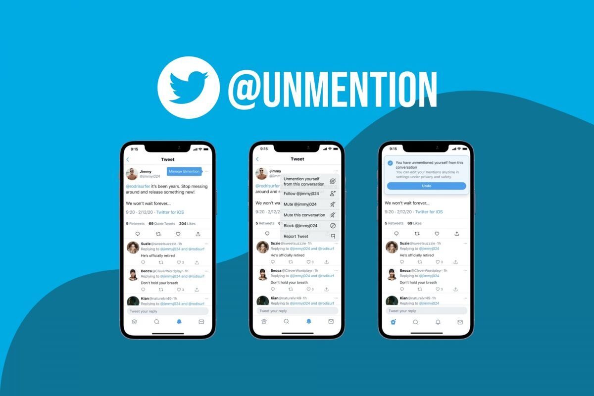 Twitter Unmention özelliği nedir?