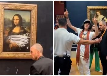 Mona Lisa pasta saldırısı: Video, detaylar ve fazlası