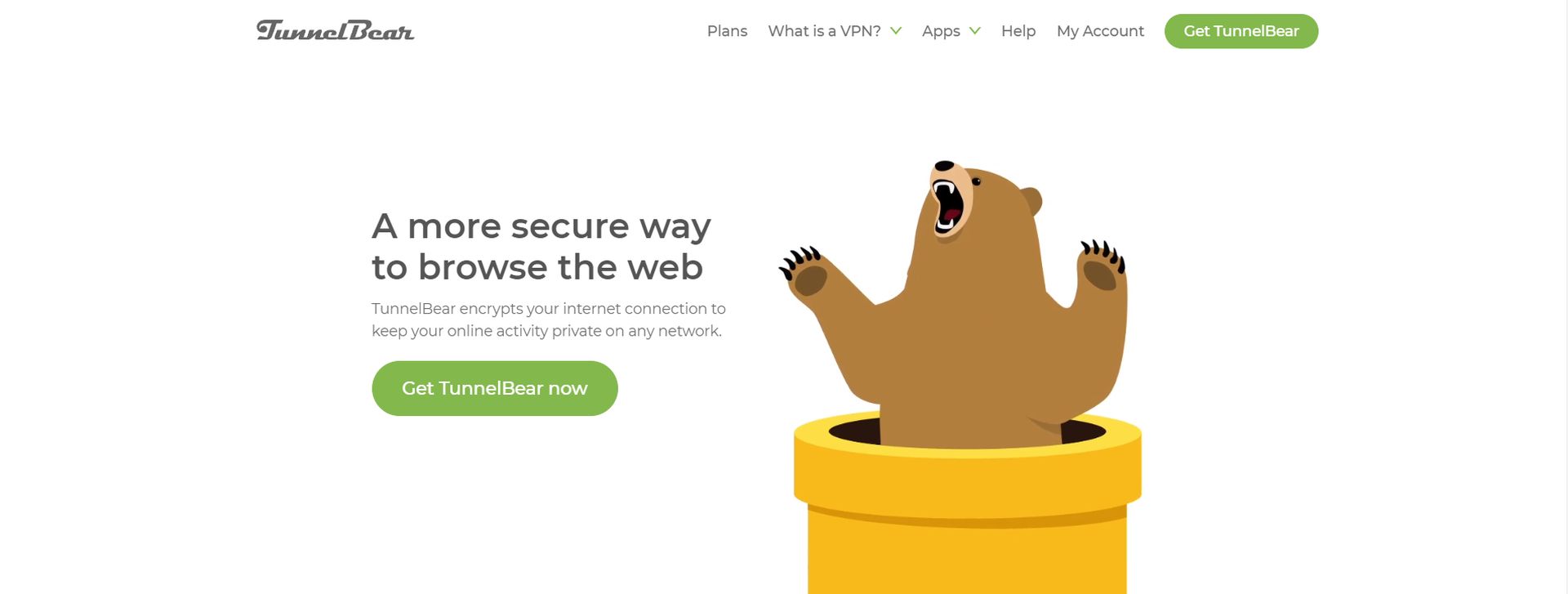 Rehber: Mac için en iyi ücretsiz VPN uygulamaları: Tunnel Bear AES-256 bit şifreleme ve günlük tutmama özellikleri içeriyor