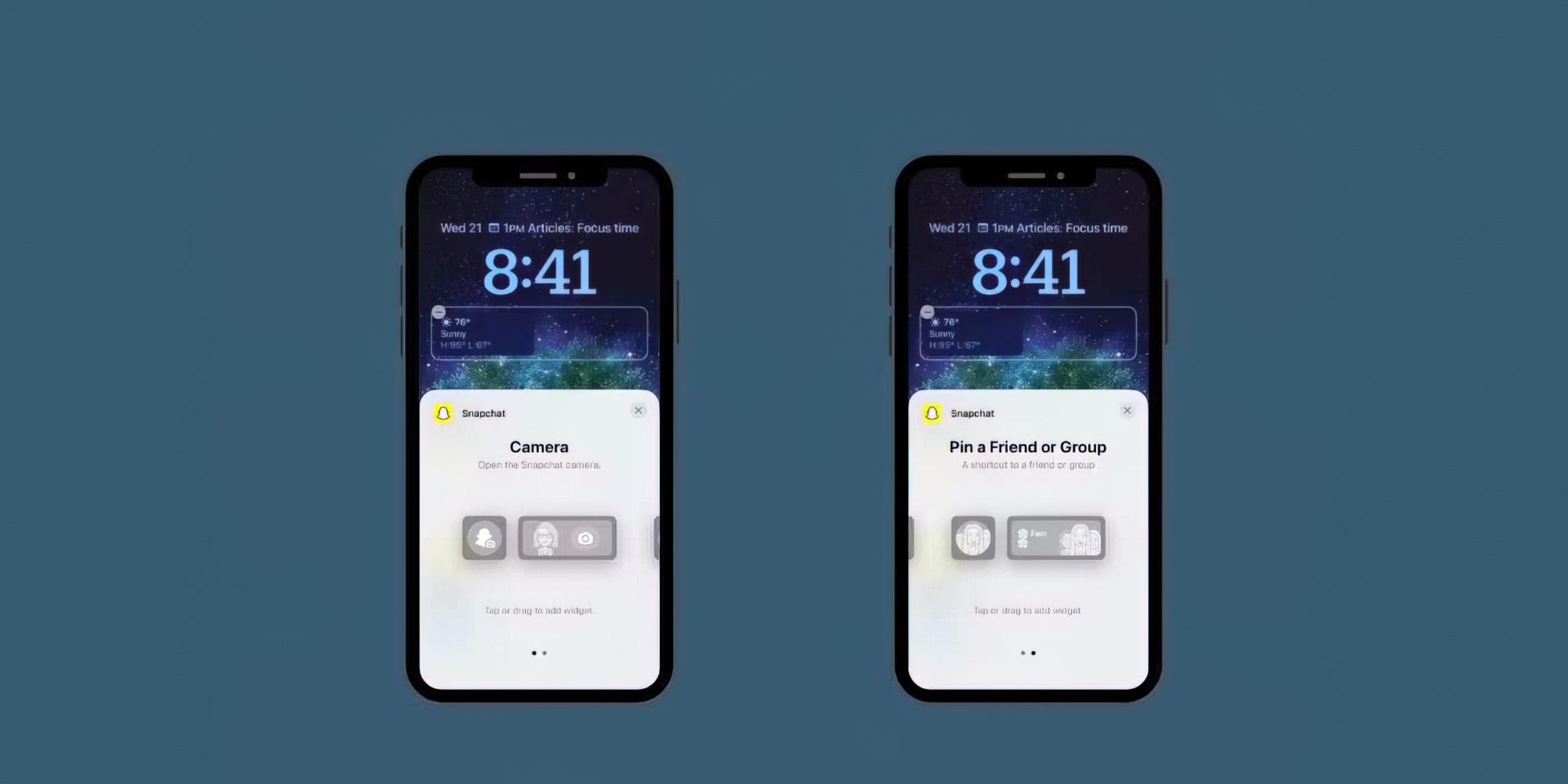 Rehber: iOS 16 kilit ekranına Snapchat widget ekleme