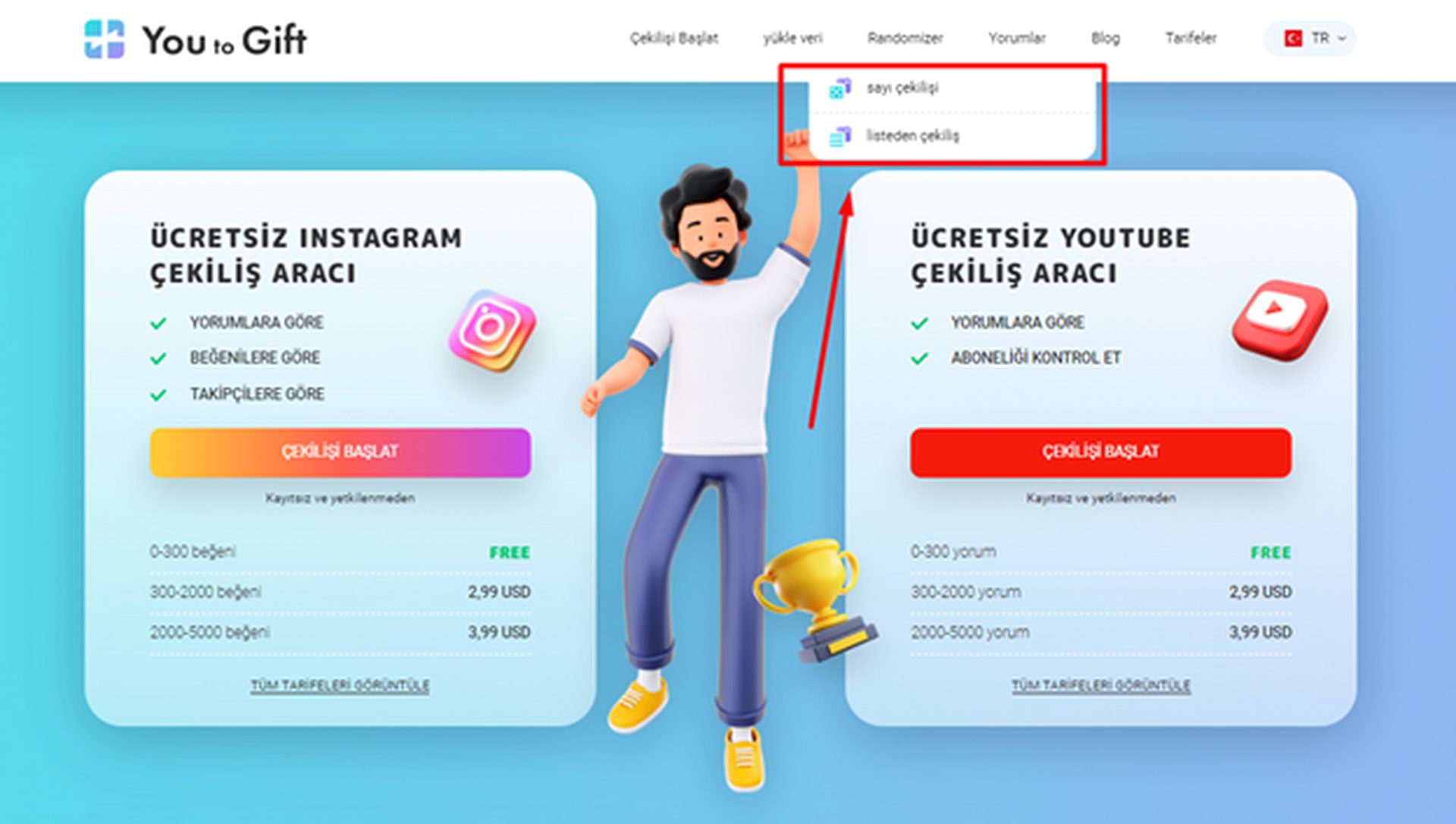 İnceleme: You to Gift ile Instagram çekilişi nasıl yapılır?