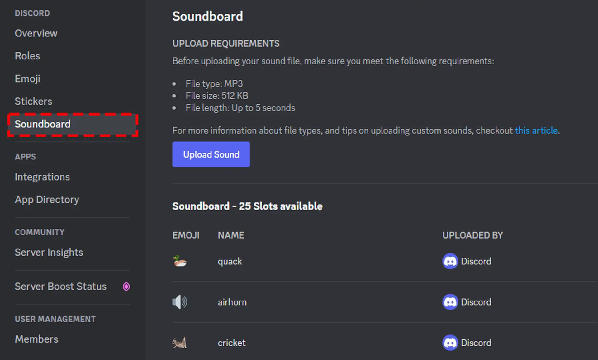 Discord Soundboard nasıl kullanılır?