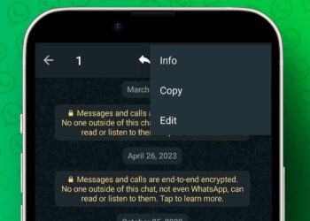 WhatsApp mesaj düzenleme özelliği nedir?