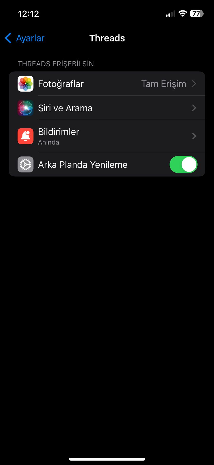 iOS 17 beta: Threads çökme sorunu ve çözümü