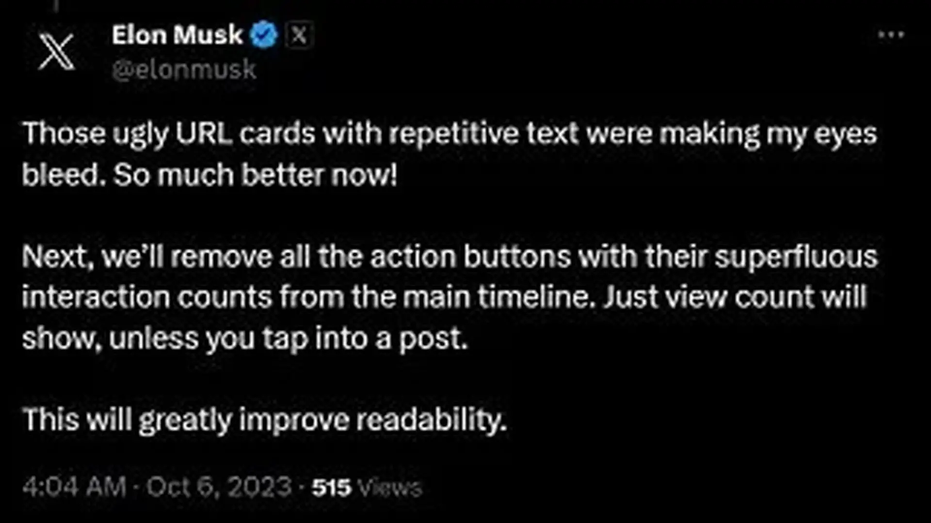 Elon Musk, X'teki beğenileri ve retweet'leri gizlemek istiyor