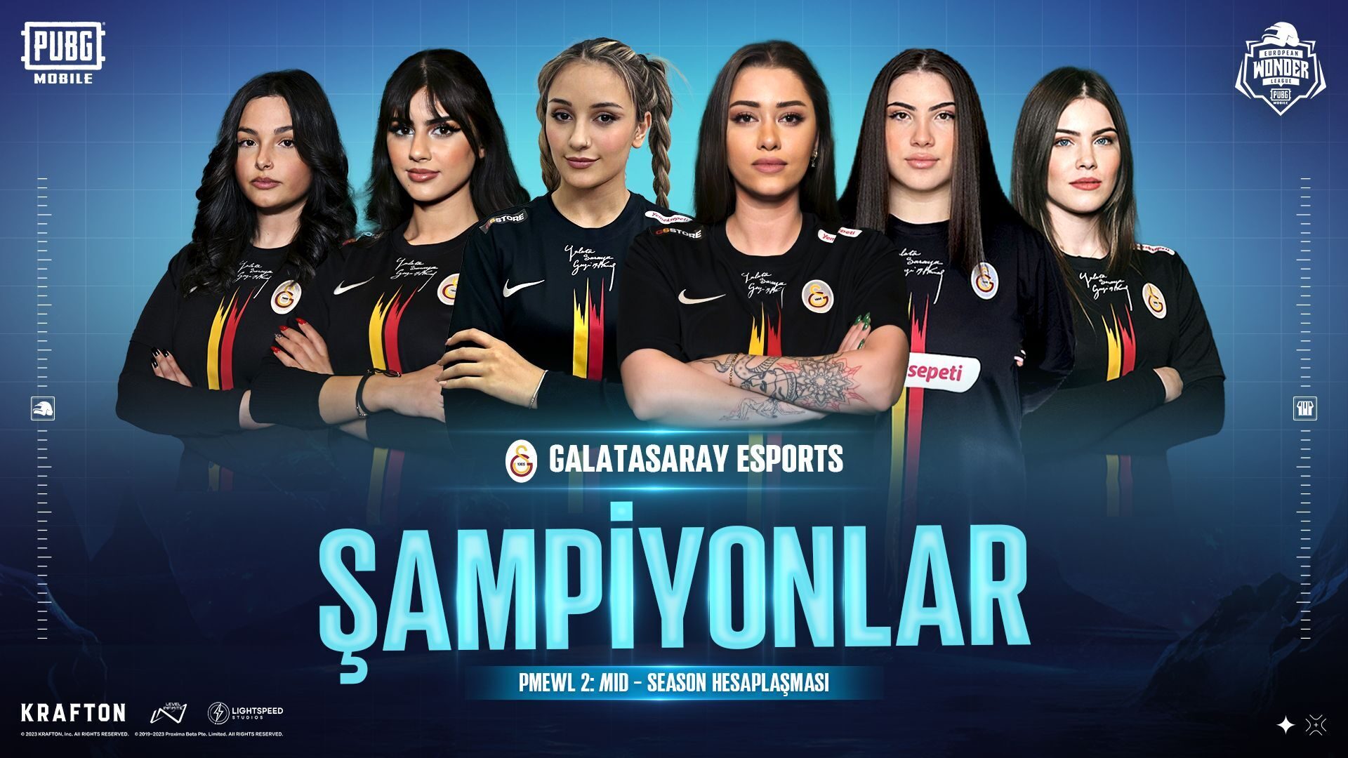 Galatasaray Espor, PUBG MOBILE Avrupa Şampiyonu oldu