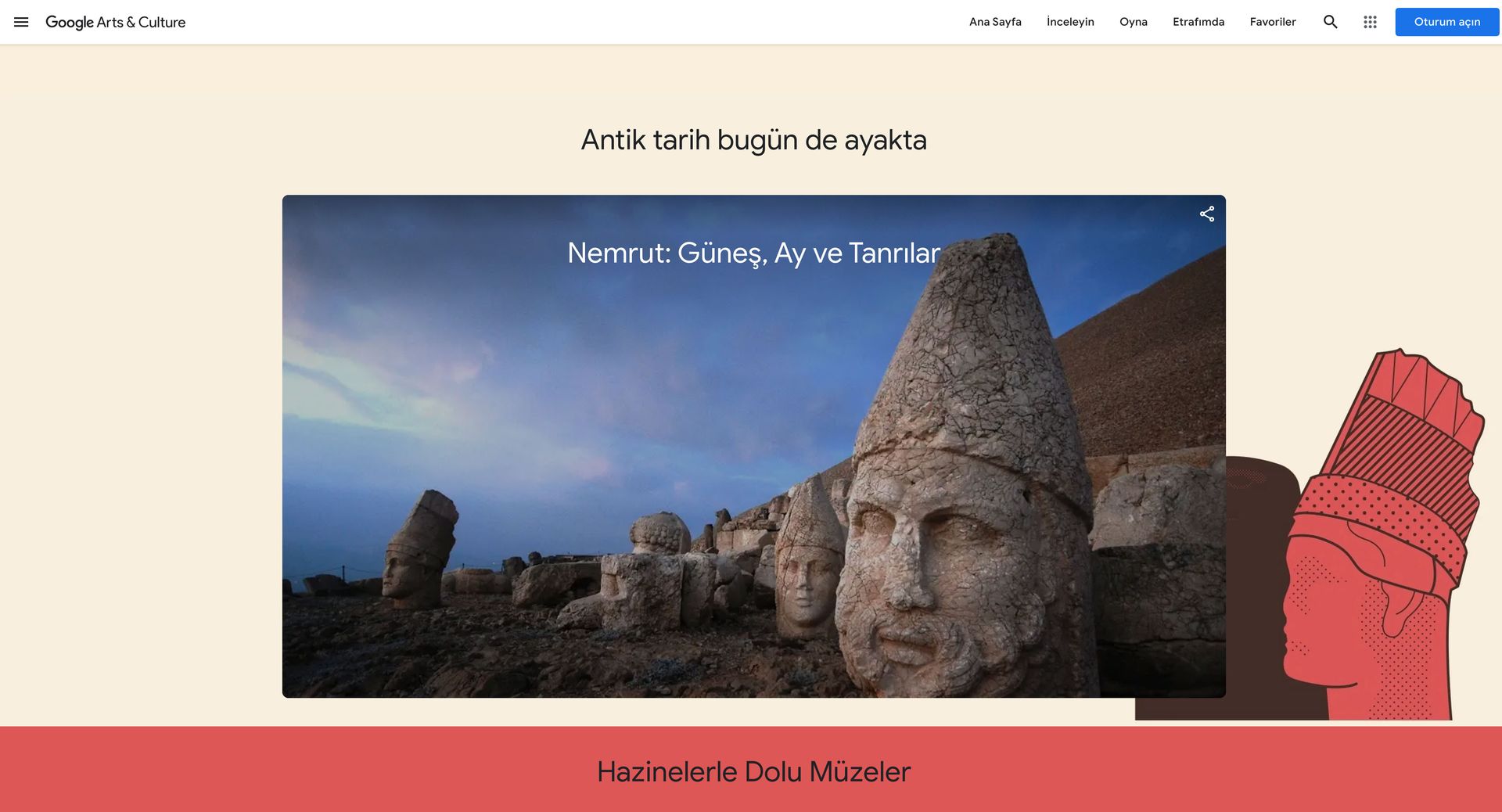 Google Arts & Culture: “Türkiye’nin Hazineleri” dijital koleksiyonu erişime açıldı