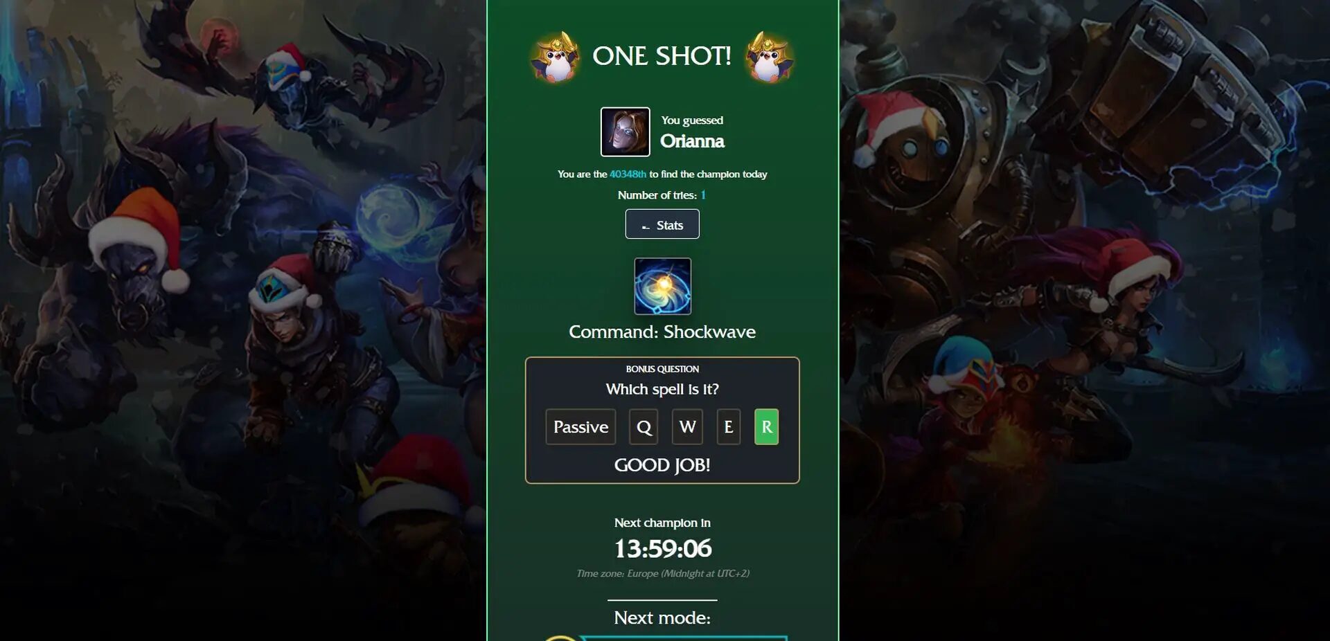 League of Legends: LoLdle cevapları (21 Aralık 2023)