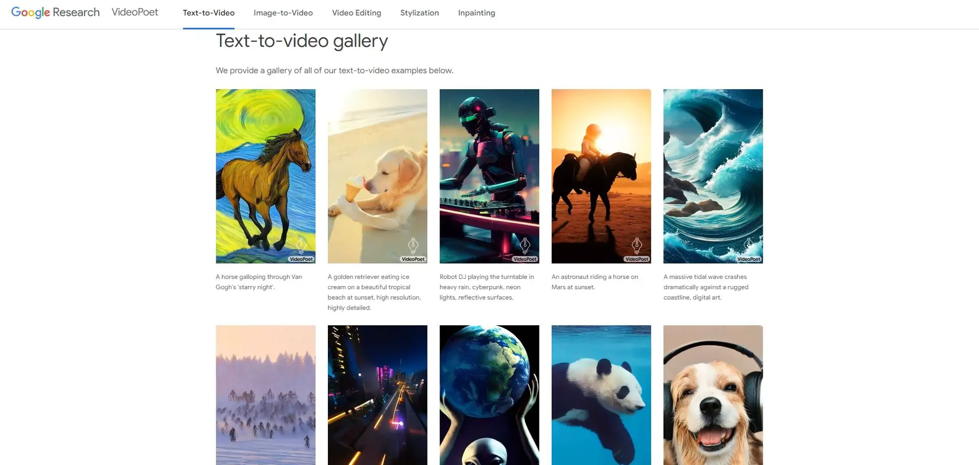 Google'ın her şeyi videoya dönüştürebilen yapay zekası: VideoPoet 4 Google VideoPoet nedir?