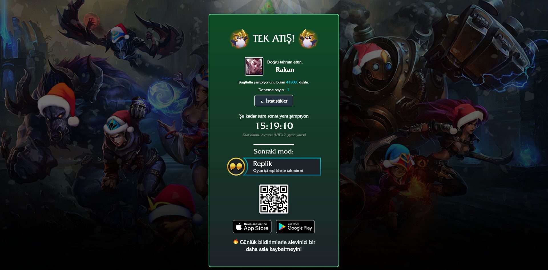 League of Legends: LoLdle cevapları (28 Aralık 2023)